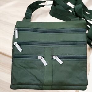 Marshal soft leather cross-body bag!